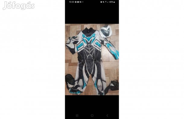Max Steel fiú jelmez 12-14 évesre