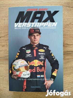Max Verstappen Belső íven a világbajnok nyomában könyv