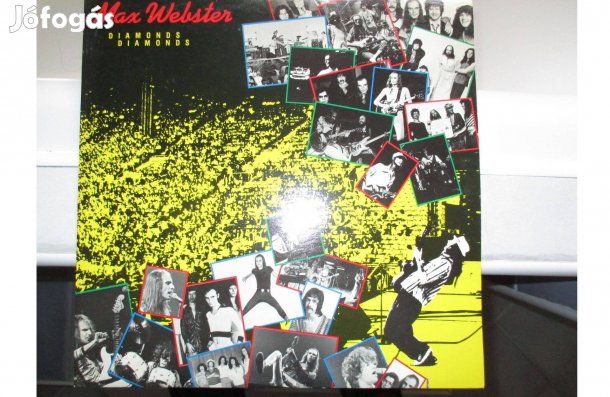 Max Webster bakelit hanglemez eladó
