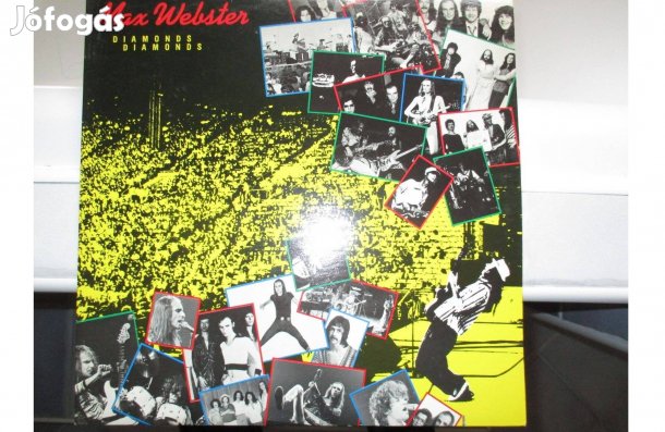 Max Webster bakelit hanglemez eladó