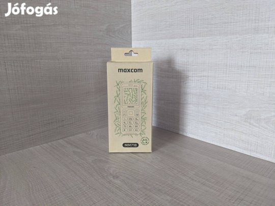 Maxcom MM718 4G, Black, Új (0 Perces)!