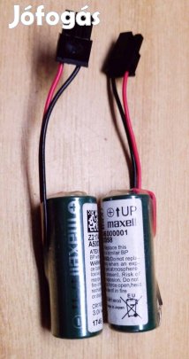 Maxell CR17450AH hengeres típusú lítium-mangán-dioxid akkumulátor pár