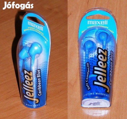 Maxell Jelleez Caribbean Blue fülhallgató