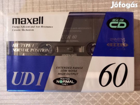 Maxell UD I 60 új lezárt magnókazetta