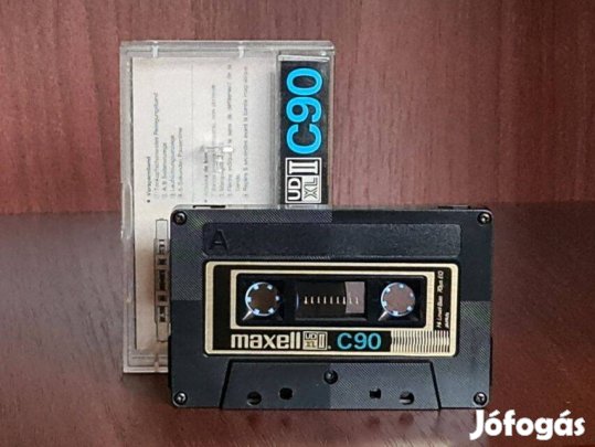 Maxell UD Xlll C90 kazettás magnó deck kazetta