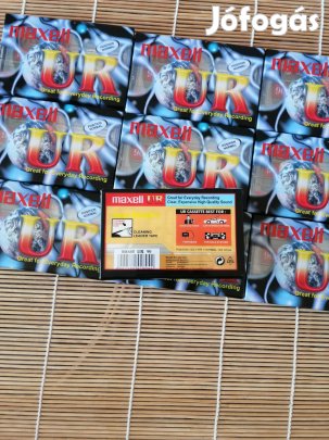 Maxell UR 90 bontatlan magnó kazetta 10 db