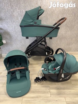 Maxi-Cosi Plaza plus 3in1 babakocsi Essential Green