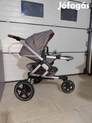 Maxi-Cosi babakocsi (hordozó,mózes, sportrész) + bundazsák