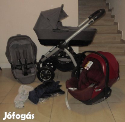 Maxi cosi mura plus 4 babakocsi szett szép állapotban futárral is