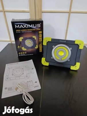 Maximus újratölthető LED munkalámpa 3500 Lumen