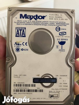 Maxtor 80gb hdd diamondmax 10