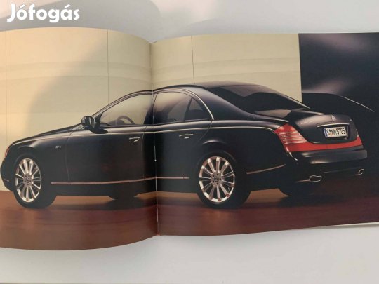 Maybach keményfedeles prospektus