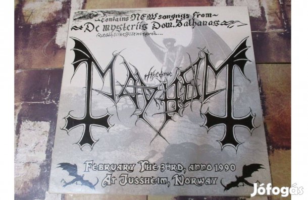 Mayhem bakelit hanglemez eladó