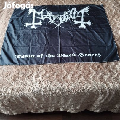 Mayhem textil plagát