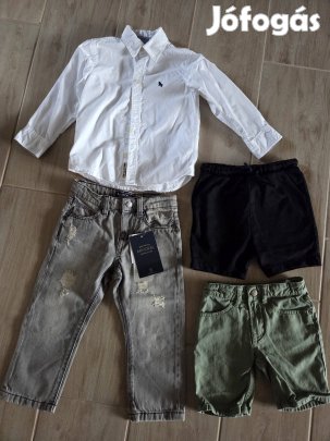 Mayoral 92-es új nadrág 98-as fehér ing
