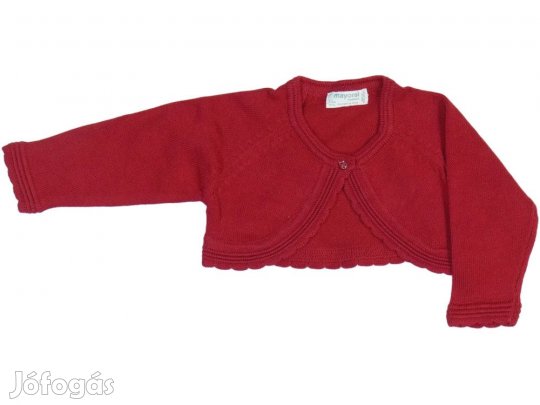 Mayoral Új (címke nélküli) Lány Bolero (Méret: 68)