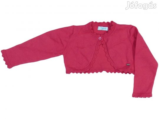 Mayoral Új (címke nélküli) Lány Bolero (Méret: 74)