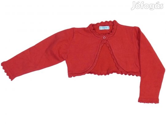 Mayoral Új (címke nélküli) Lány Bolero (Méret: 86)