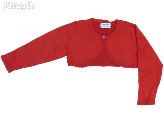Mayoral Új (címke nélküli) Lány Bolero (Méret: 92)