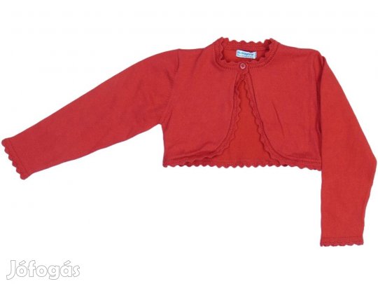 Mayoral Új (címke nélküli) Lány Bolero (Méret: 98)