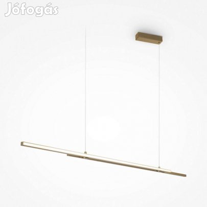 Maytoni modern LED függeszték halo sárgaréz mod005pl-l36bsk