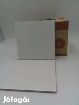 Mázas fehér burkolólap ( 20 cm x 20 cm )