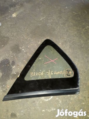 Mazda 3 -09 Bal Hátsó Fix Ablaküveg