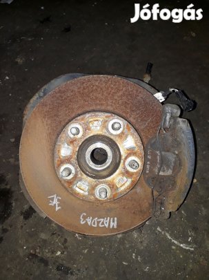 Mazda 3 -09 Jobb Első Csonkállvány Kerékaggyal + Féknyereg + ABS