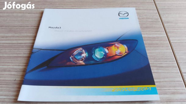 Mazda 3 magyar prospektus, katalógus