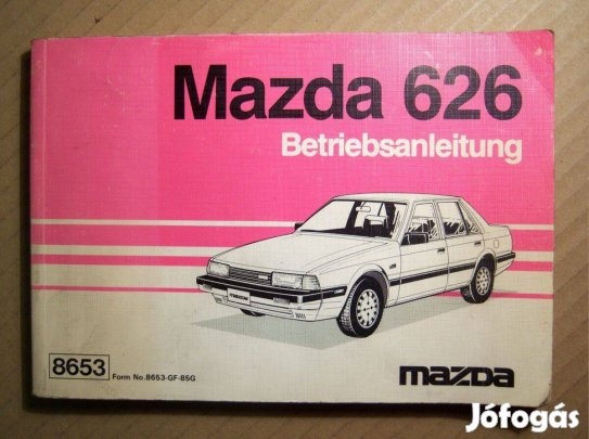 Mazda 626 Kezelési Útmutató (Német/Francia) 1985