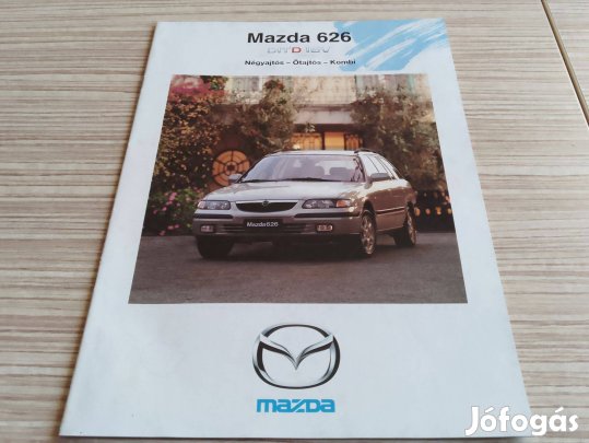 Mazda 626 dízel, magyar prospektus, katalógus