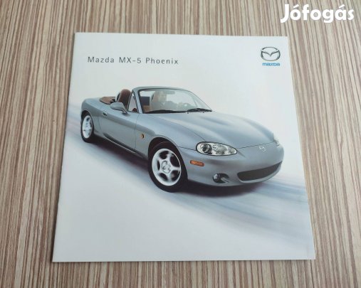 Mazda MX-5 (2002) hibátlan prospektus, katalógus