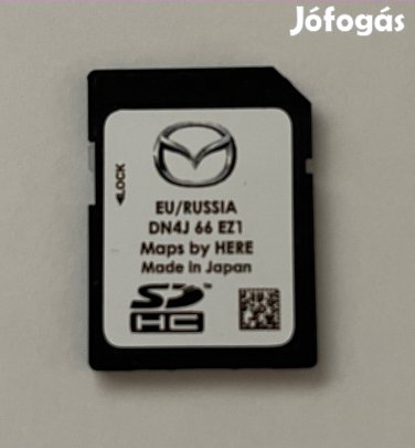 Mazda navigáció frissítés 2024/25 térkép SD kártya DN4J