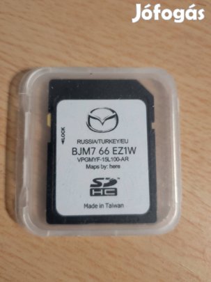 Mazda navigációs kártya 