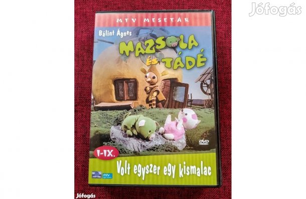 Mazsola és Tádé: Volt egyszer egy kismalac (DVD)