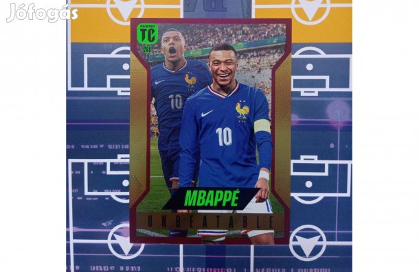 Mbappé (Franciaország) Lila Unbeatable Top Class 2025 kártya