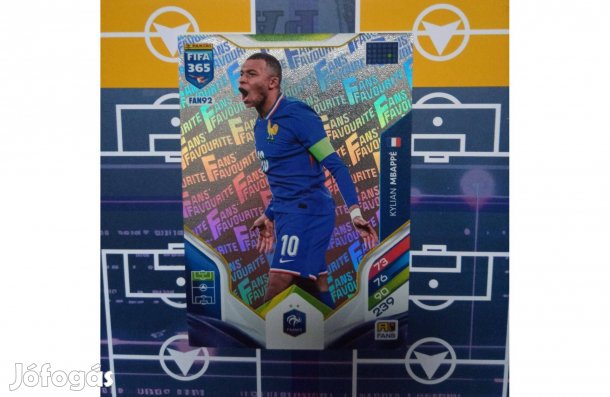 Mbappé (Franciaország) Panini Fifa 365 2026 Fans focis kártya