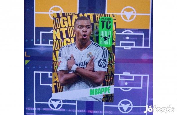 Mbappé (Real Madrid) Holo Giant Top Class 2025 kártya