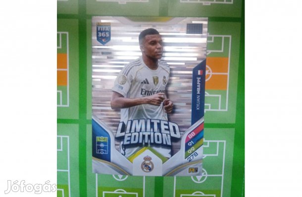 Mbappé (Real Madrid) Panini Fifa 365 2026 XXL Limited kártya