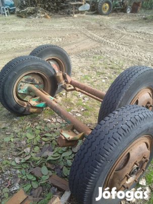 Mbp 6.5 pótkocsi tengelyek,futómű eladó!