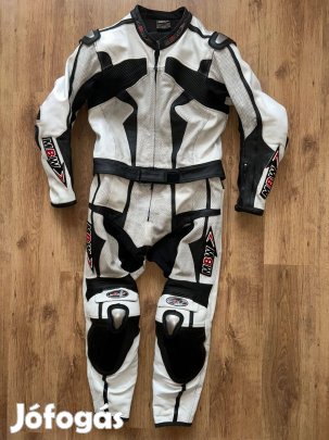 Mbw kétrészes motoros bőrruha - 85 kg körüli testalkatra