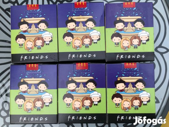 McDonald's Jóbarátok Új figura készlet Friends mind a 6 db egyben