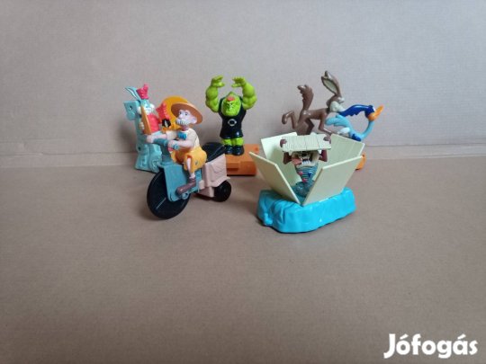 McDonald's és Burger King játékok Disney Flúgos futam Tarzan egyben 