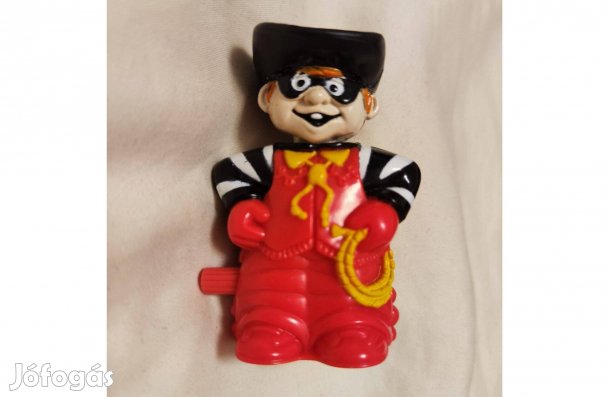 McDonald's figura - felhúzható hamburger rabló