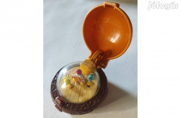 McDonalds hamburgeres játék - mozgó bohóccal, 6 cm