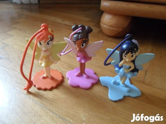 McDonalds-os játék (3 db tündér figura)