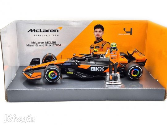 McLaren MCL38 F1 #4 (2024) - Lando Norris - KÜLÖN PILÓTÁVAL -  Bburag