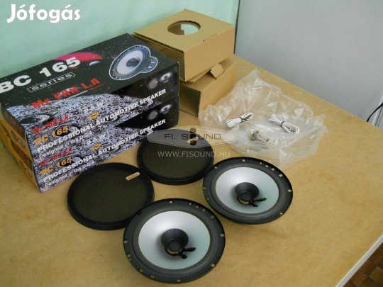 Mc Car TUN165 , Új ,120W,4 ohm,3 utas 165 mm-s autós hangfal pár