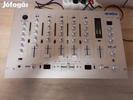 Mc Crypt DJ 3000 Keverő Eladó Utánvéttel Is Küldöm