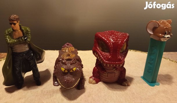 Mc'Donslds Happy meal,Burgerking,Pez játékok, akció figura 